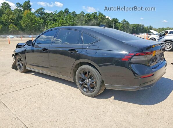1HGCY1F44SA024340 2025 HONDA ACCORD Black Rear left