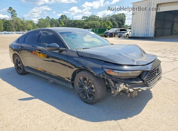 1HGCY1F44SA024340 2025 HONDA ACCORD Black Front right