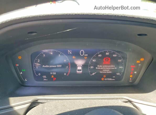 1HGCY1F44SA042062 2025 HONDA ACCORD Gray Vista del cuadro de instrumentos