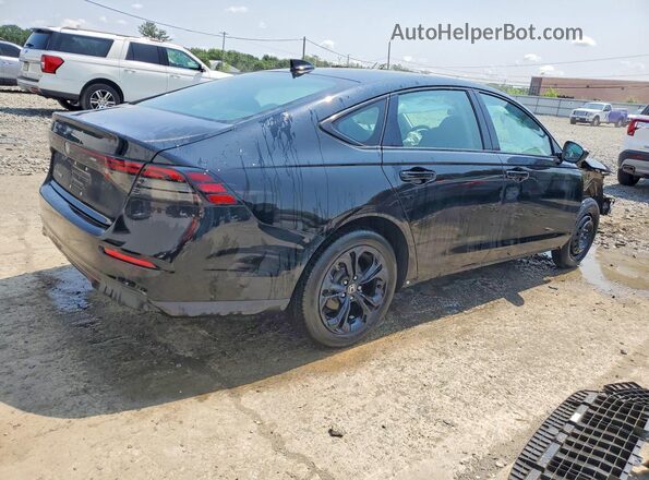 1HGCY1F44SA059749 2025 HONDA ACCORD Black Tył prawy