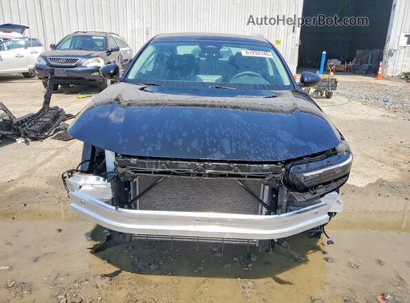 1HGCY1F44SA059749 2025 HONDA ACCORD Black Widok z przodu