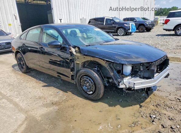 1HGCY1F44SA059749 2025 HONDA ACCORD Black Przód prawy