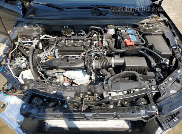 1HGCY1F44SA059749 2025 HONDA ACCORD Black Widok wnętrza z tyłu