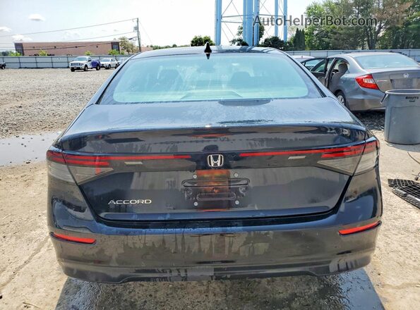 1HGCY1F44SA059749 2025 HONDA ACCORD Black Widok z tyłu