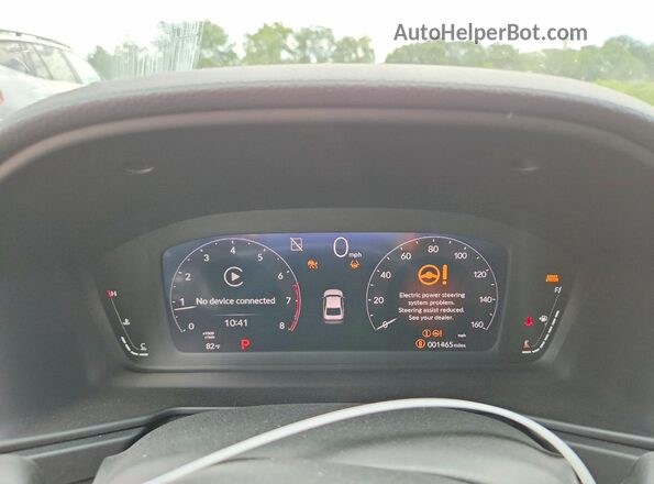 1HGCY1F44TA015512 2026 HONDA ACCORD Черный Вид щитка приборов