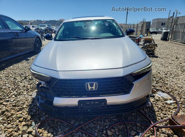 1HGCY1F44TA022153 2026 HONDA ACCORD Silver Вид наклейки з VIN-кодом