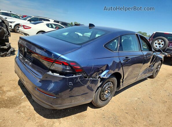 1HGCY1F45SA036139 2025 HONDA ACCORD Синий Задняя правая четверть