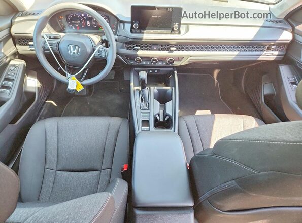 1HGCY1F45SA036139 2025 HONDA ACCORD Синий Вид панели приборов