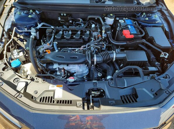 1HGCY1F45SA036139 2025 HONDA ACCORD Синий Вид задней части салона