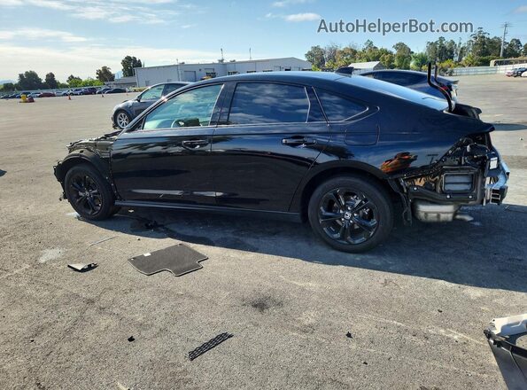 1HGCY1F45SA045553 2025 HONDA ACCORD Black Trasero izquierdo