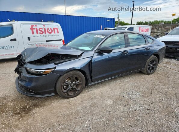 1HGCY1F46SA085690 2025 HONDA ACCORD Gray Սալոնի 360 աստիճան տեսք
