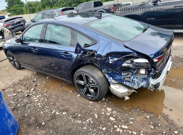 1HGCY1F46TA031095 2026 HONDA ACCORD Blue უკანა მარცხენა