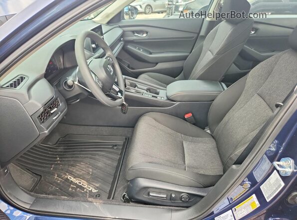 1HGCY1F46TA031095 2026 HONDA ACCORD Blue წინა სალონის ხედი