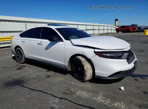 1HGCY1F47SA042475 2025 HONDA ACCORD White Przód prawy