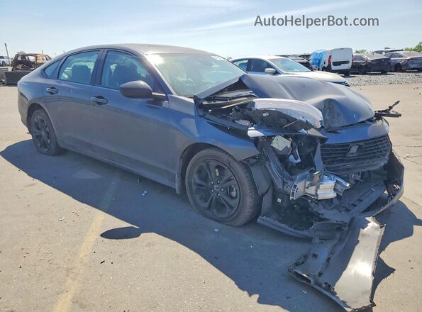 1HGCY1F47SA052259 2025 HONDA ACCORD Black Delantero derecho