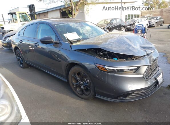 1HGCY1F47SA076920 2025 HONDA ACCORD Серый Вид задней части салона