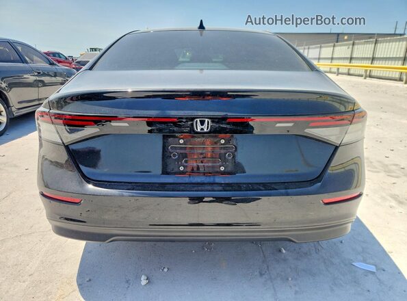 1HGCY1F48SA038306 2025 HONDA ACCORD Black Vista trasera