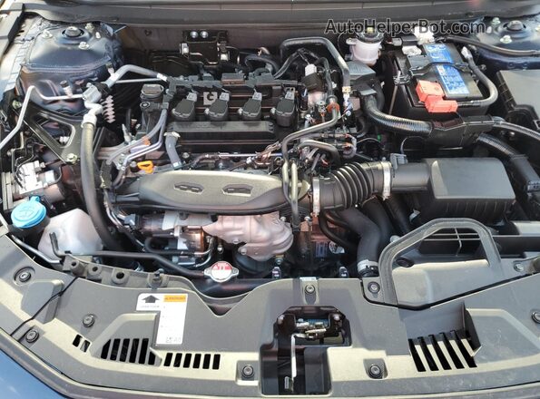 1HGCY1F48TA003234 2026 HONDA ACCORD Blue უკანა სალონის ხედი