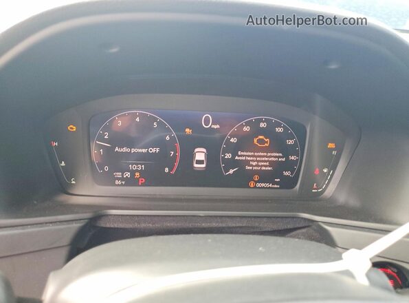 1HGCY1F48TA018882 2026 HONDA ACCORD Синий Вид щитка приборов