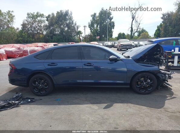1HGCY1F49SA007307 2025 HONDA ACCORD Dark Blue Widok wnętrza 360 stopni