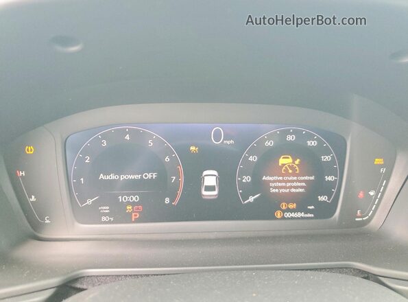 1HGCY1F49SA026441 2025 HONDA ACCORD Серебряный Вид щитка приборов
