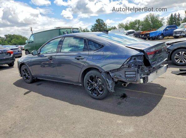 1HGCY1F49SA075137 2025 HONDA ACCORD Gray Trasero izquierdo