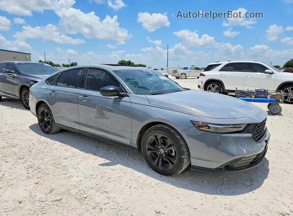 1HGCY1F49SA088471 2025 HONDA ACCORD Gray Delantero derecho