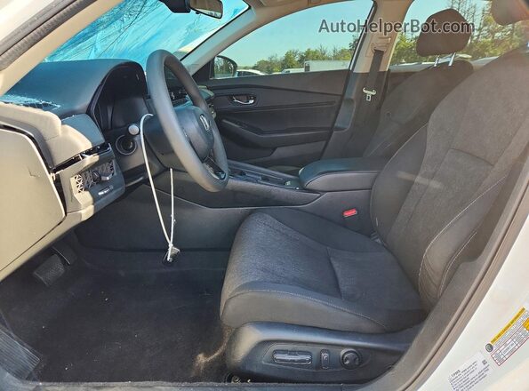 1HGCY1F4XSA004402 2025 HONDA ACCORD Белый Вид салона спереди