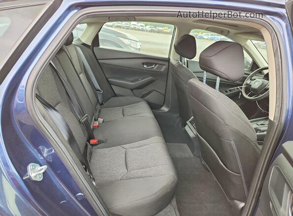 1HGCY1F4XSA046584 2025 HONDA ACCORD Blue უკანა სავარძლების ხედი
