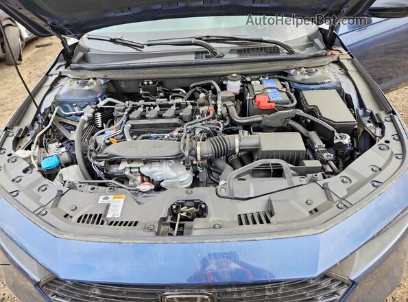 1HGCY1F4XSA046584 2025 HONDA ACCORD Blue უკანა სალონის ხედი