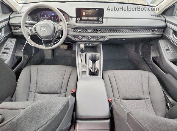 1HGCY1F4XSA046584 2025 HONDA ACCORD Blue წინა პანელის ხედი
