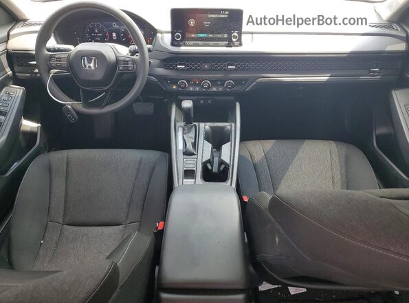 1HGCY1F4XSA073753 2025 HONDA ACCORD Gray Dashboard view
