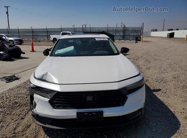 1HGCY1F4XSA077236 2025 HONDA ACCORD White Widok z przodu