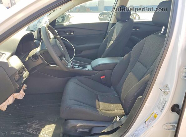 1HGCY1F4XSA077236 2025 HONDA ACCORD White Widok wnętrza z przodu