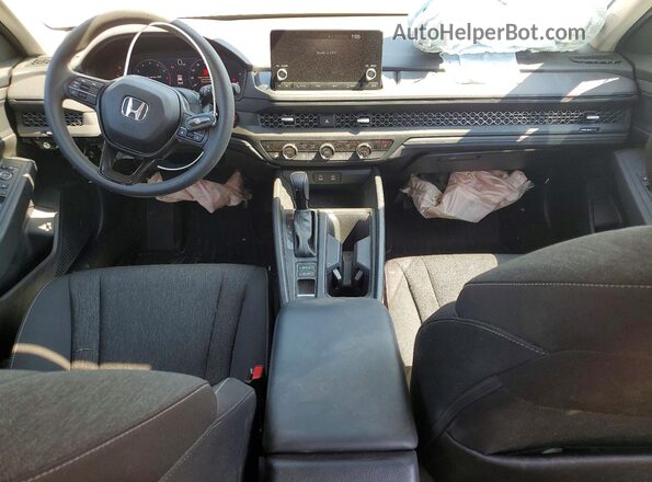 1HGCY1F4XSA077236 2025 HONDA ACCORD White Widok deski rozdzielczej
