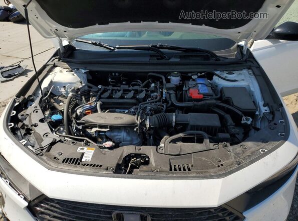 1HGCY1F4XSA077236 2025 HONDA ACCORD White Widok wnętrza z tyłu
