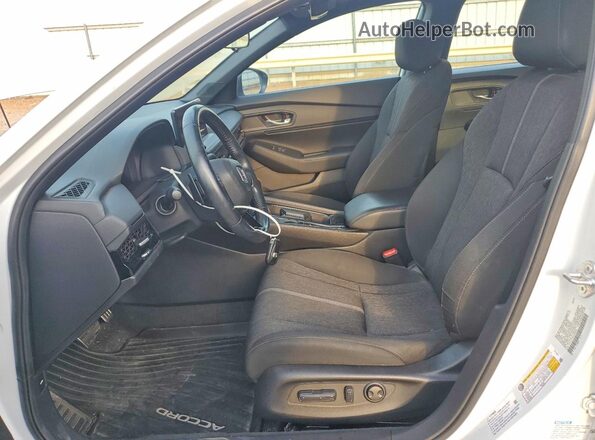 1HGCY2F50PA008433 2023 HONDA ACCORD White Widok wnętrza z przodu