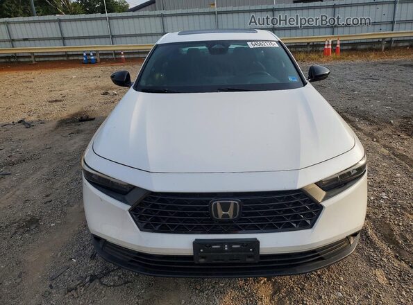 1HGCY2F50PA008433 2023 HONDA ACCORD White Widok z przodu