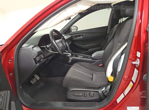 1HGCY2F50PA027290 2023 HONDA ACCORD Бордовый Вид салона спереди