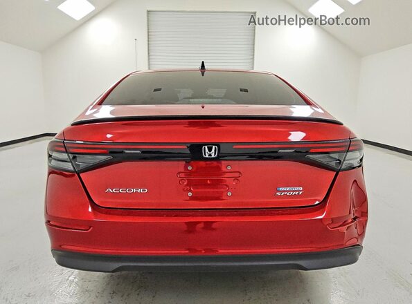 1HGCY2F50PA027290 2023 HONDA ACCORD Бордовый Вид сзади