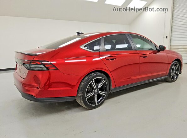 1HGCY2F50PA027290 2023 HONDA ACCORD Бордовый Задняя правая четверть