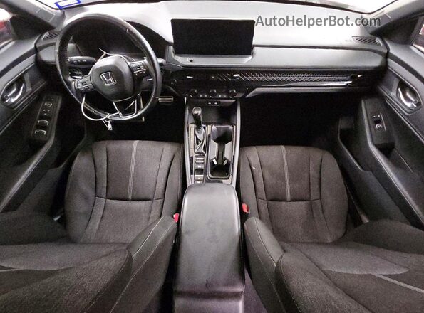 1HGCY2F50PA027290 2023 HONDA ACCORD Бордовый Вид панели приборов
