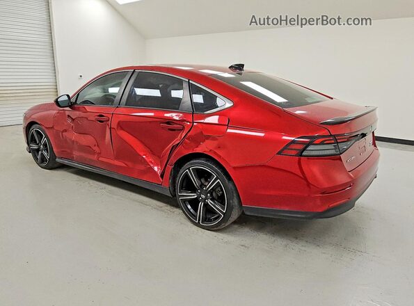 1HGCY2F50PA027290 2023 HONDA ACCORD Бордовый Задняя левая четверть