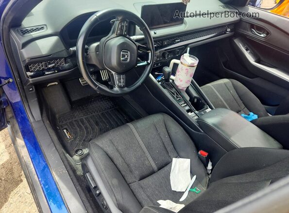 1HGCY2F50PA060807 2023 HONDA ACCORD Blue Вид панелі приладів
