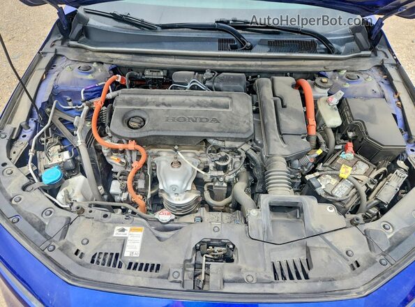 1HGCY2F50PA060807 2023 HONDA ACCORD Blue Вид задньої частини салону