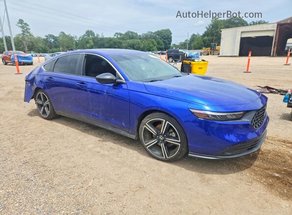 1HGCY2F50PA060807 2023 HONDA ACCORD Blue Передня права чверть