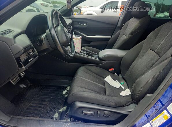 1HGCY2F50PA060807 2023 HONDA ACCORD Blue Вид салону спереду