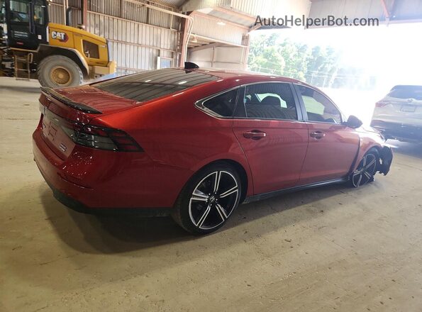 1HGCY2F50PA067675 2023 HONDA ACCORD Red უკანა მარჯვენა