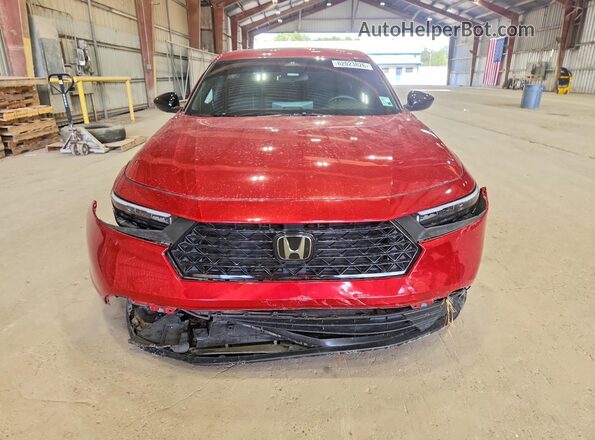 1HGCY2F50PA067675 2023 HONDA ACCORD Red წინა ხედი