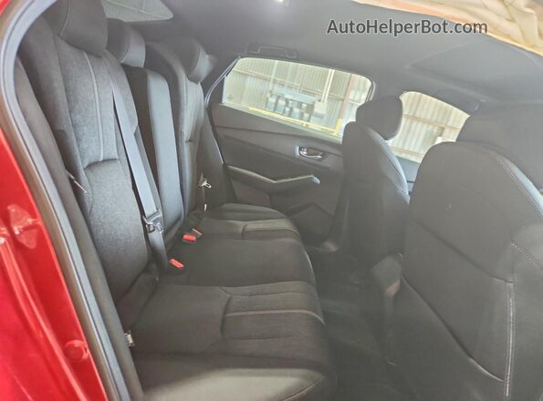 1HGCY2F50PA067675 2023 HONDA ACCORD Red უკანა სავარძლების ხედი